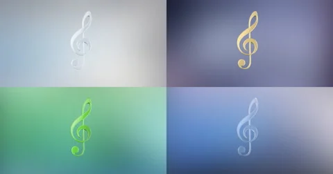 Music 3d Icon Stock Footage 67413208