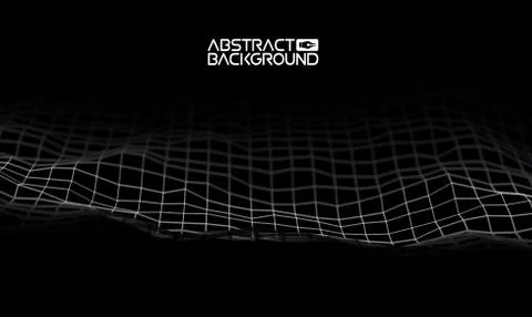 Music abstract background blue. Equalizer for music, showing sound waves with Stock Illustration