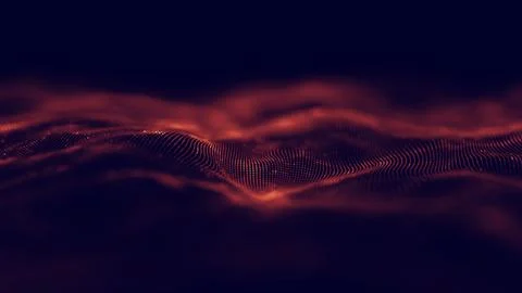 Music abstract background blue. Equalizer for music, showing sound waves with Illustrazione stock