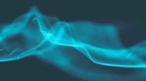 Music abstract background blue. Equalizer for music, showing sound waves with 스톡 일러스트