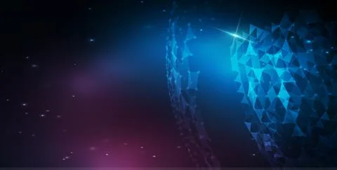 Music abstract background blue. Equalizer for music, showing sound waves with 스톡 일러스트