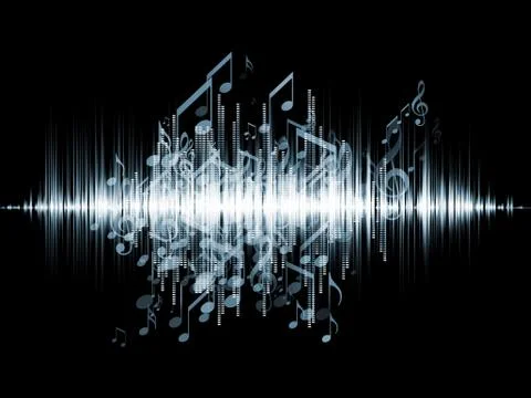 Music Analyzer Stock Illustration