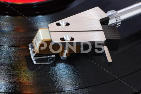 Music art arm game groove industry needle long Stock Photos