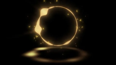 Music audio spectrum graphic pattern Stock Footage 259943557