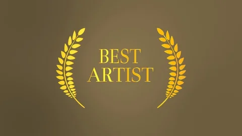Music Awards Laurel Wind Dissolve Stock Footage 129200223