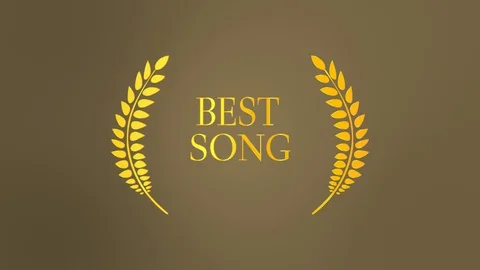 Music Awards Laurel Wind Dissolve Video stock 129200290