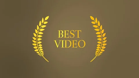 Music Awards Laurel Wind Dissolve Stock Footage 129200321