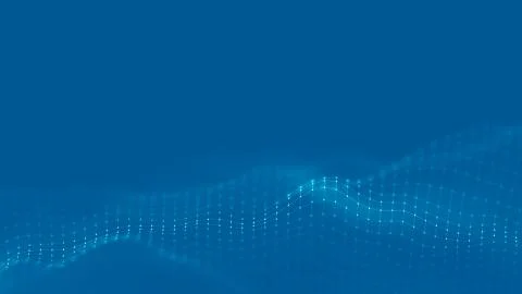 Music background. Big Data Particle Flow Visualisation. Science infographic Stock Illustration