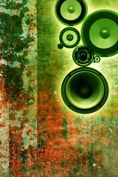 Music background Stock Illustration