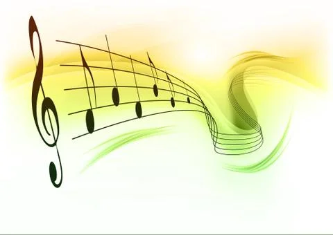Music background Stock Illustration
