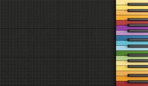 Music background Stock Illustration