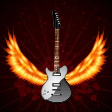 Music background Stock Illustration