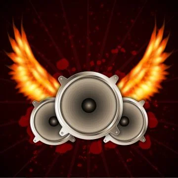 Music background Stock Illustration