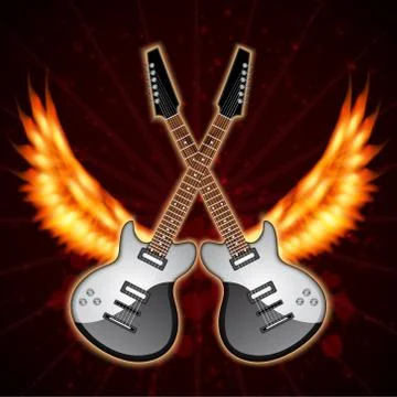 Music background Stock Illustration