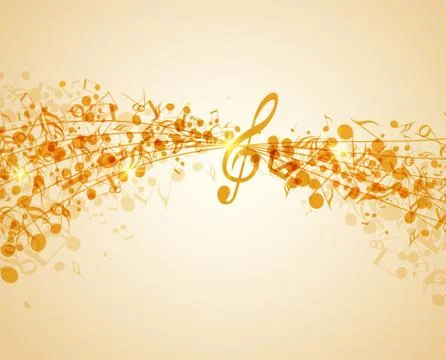 Music Background Stock Illustration