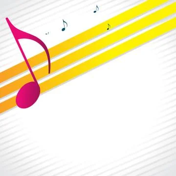 Music background Stock Illustration