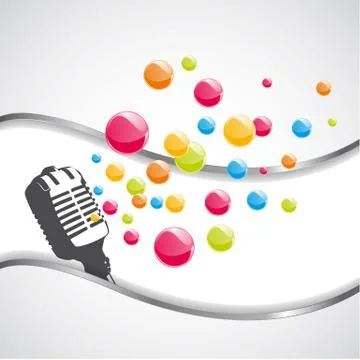 Music Background Stock Illustration