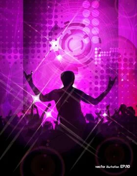 Music background. Vector Stock Illustration