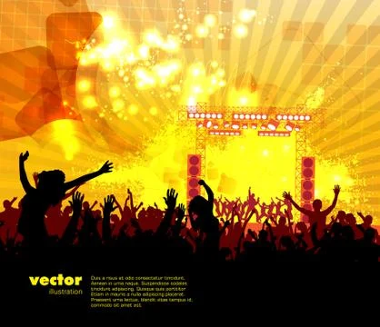 Music background. Vector Illustration