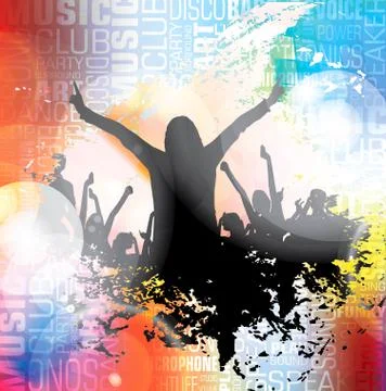 Music background. Vector Stock Illustration