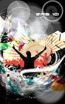 Music background. Vector Stock-Illustration