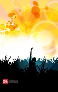 Music background. Vector Stock Illustration