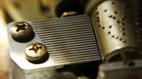 Music Box 05 Stock Footage 8921860