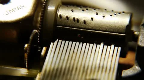 Music Box 06 Stock Footage 8931209