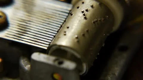 Music Box 08 Stock Footage 8945438