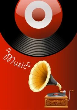 Music box Ilustración de archivo