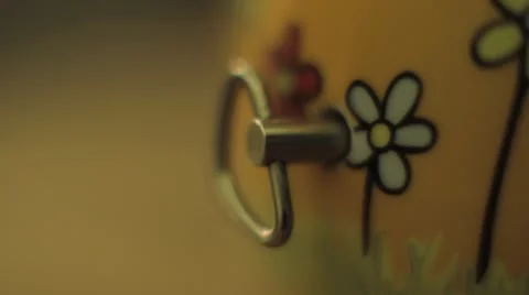 Music box key Video stock 10768364