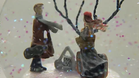 Music box of lovers Stock Footage 35118063