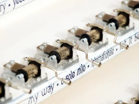 Music boxes Foto stock