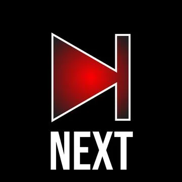 Music button next control for playing another song Illustrazione stock