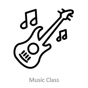 Music Class Stock Illustration