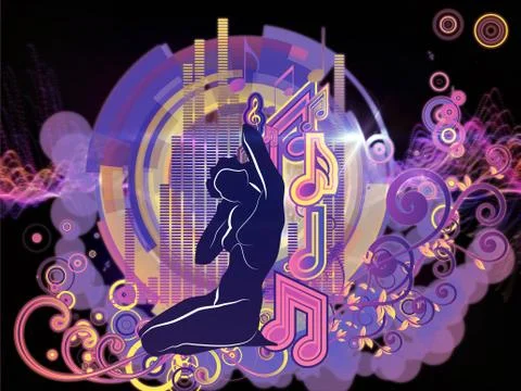 Music Composition Illustrazione stock