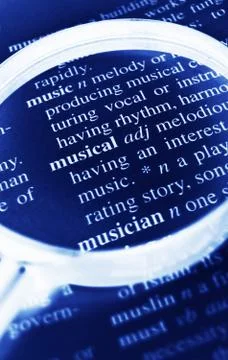 Music concept Foto stock