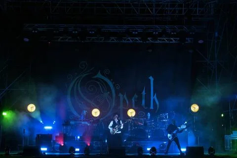  Music Concert - Opeth In Cauda Venenum Tour Opeth during the In Cauda Ven... Stock Photos