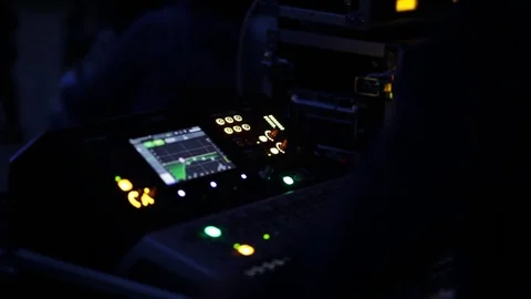 Music console Stock Footage 79628516