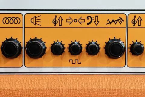 Music control panel Stock Photos