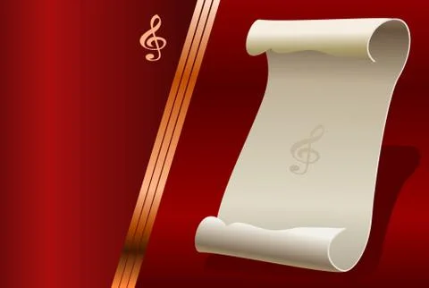 Music Design Stock Illustration