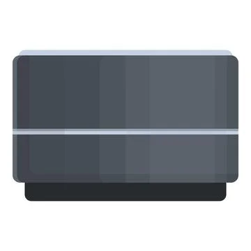 Music device icon cartoon vector. Smart speaker Illustrazione stock