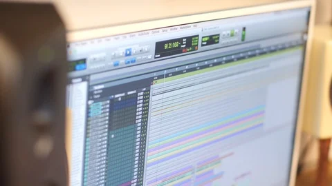 Music Engineer Hands 2 Stock Footage 86620163