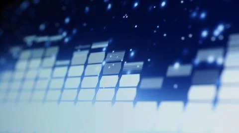 Music Equalizer bar. Audio waveform equalizer on screen black background. 스톡 사진