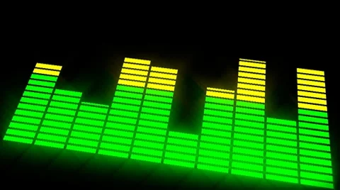 Music equalizer Video stock 8510130