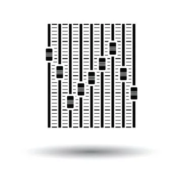 Music equalizer icon Stock Illustration