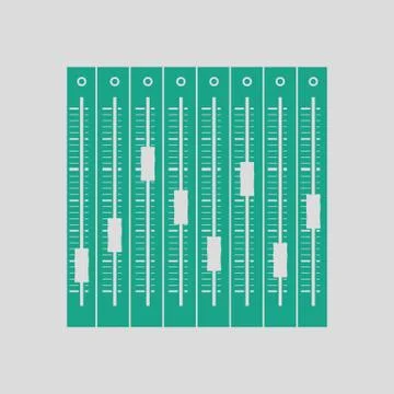 Music equalizer icon イラスト素材