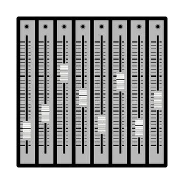 Music Equalizer Icon Stock Illustration