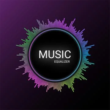 Music equalizer Stock Illustration