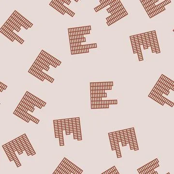 Music equalizer retro line seamless pattern Stock Illustration